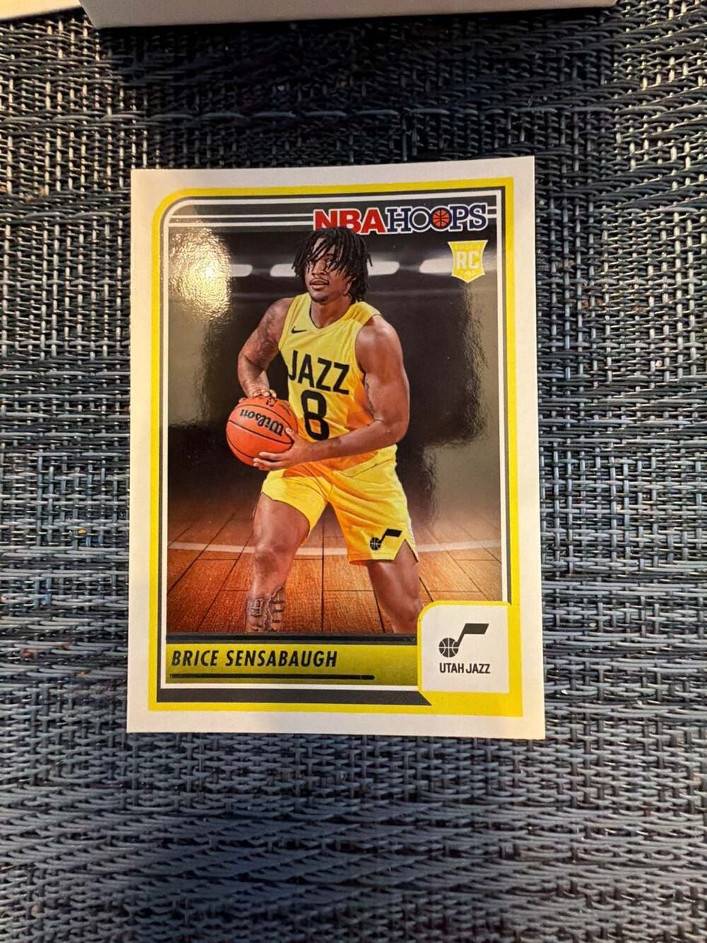 Panini NBA Hoops Brice Sensabaugh Rookie Card #234 Utah Jazz